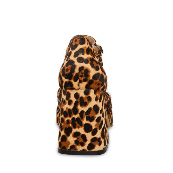 Salto Alto Steve Madden Mimi-l Leopard Heel Feminino Leopardo | SM-702RI