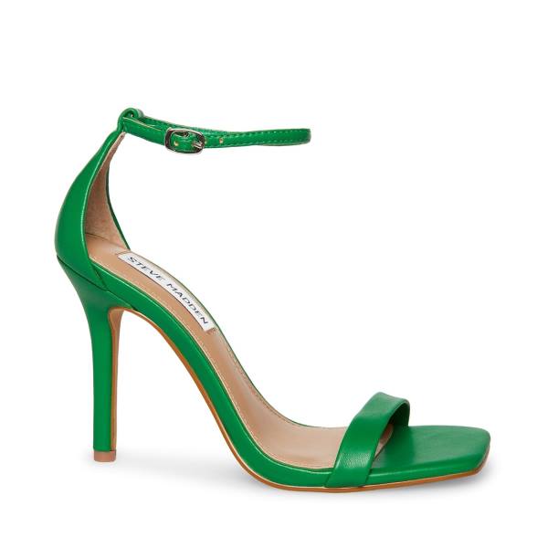 Salto Alto Steve Madden Shaye Heel Feminino Verdes | SM-165YG