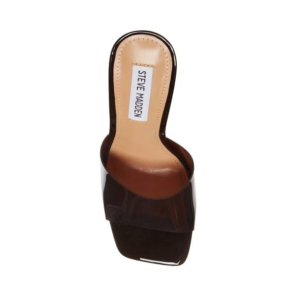 Salto Alto Steve Madden Signal Heel Feminino Marrom | SM-625OJ