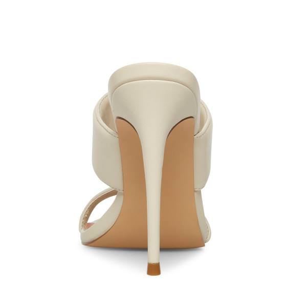 Salto Alto Steve Madden Swan Bone Heel Feminino Bege | SM-496RT