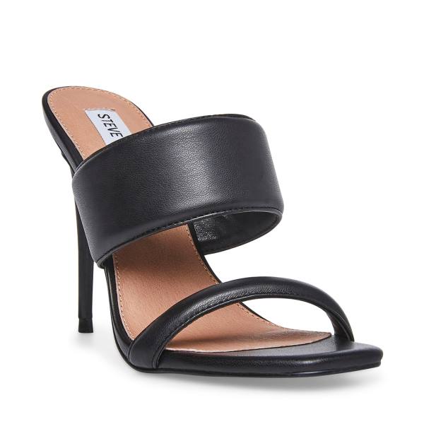 Salto Alto Steve Madden Swan Heel Feminino Pretas | SM-079BS