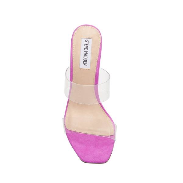 Salto Alto Steve Madden Tegan Heel Feminino Roxo | SM-013NF