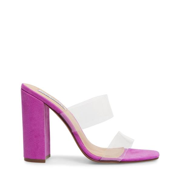 Salto Alto Steve Madden Tegan Heel Feminino Roxo | SM-013NF