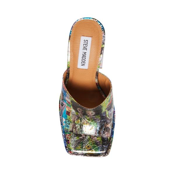 Salto Alto Steve Madden Trixie Heel Feminino Multicoloridas | SM-913XH