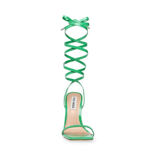 Salto Alto Steve Madden Uplift Heel Feminino Verdes | SM-103PL