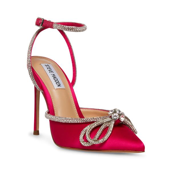 Salto Alto Steve Madden Viable Heel Feminino Rosa | SM-216YQ