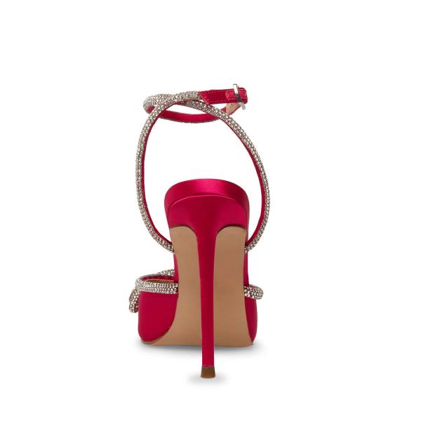 Salto Alto Steve Madden Viable Heel Feminino Rosa | SM-216YQ