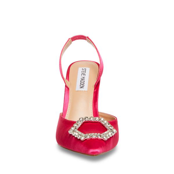 Salto Alto Steve Madden Vionnet Heel Feminino Rosa | SM-523FZ