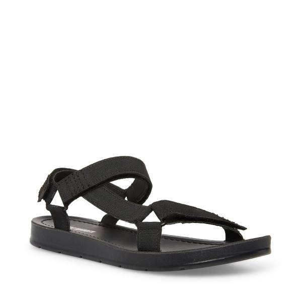 Sandalias Steve Madden Ahenley Criança Pretas | SM-563DL