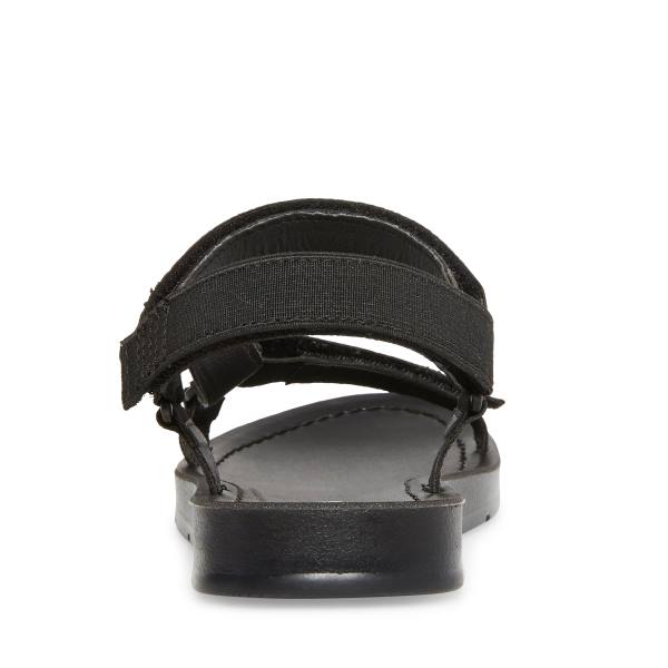 Sandalias Steve Madden Ahenley Criança Pretas | SM-563DL