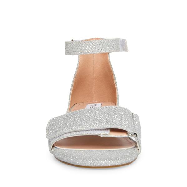 Sandalias Steve Madden Airenne Criança Prateadas | SM-910HE