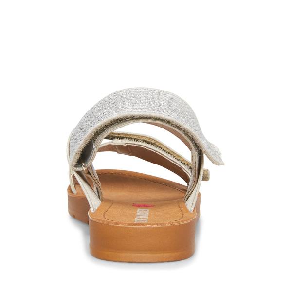 Sandalias Steve Madden Apasquel Criança Branco | SM-532KI