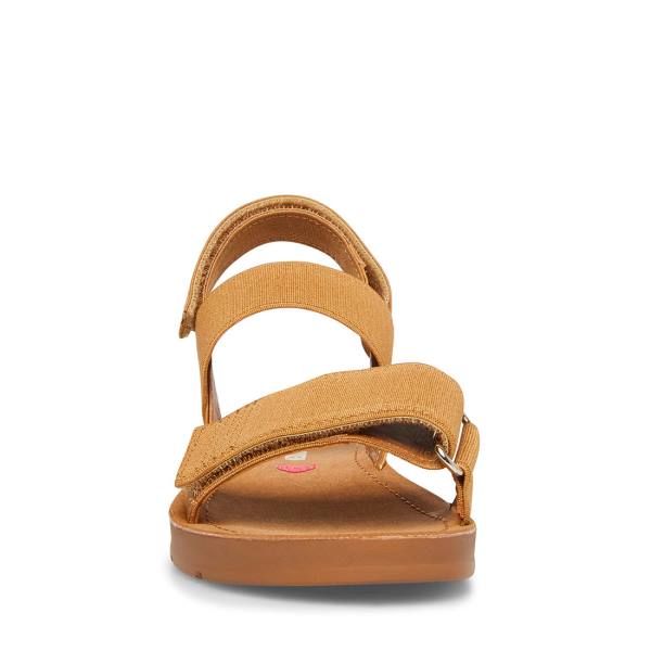 Sandalias Steve Madden Apasquel Tan Criança Marrom | SM-589MA