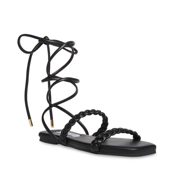 Sandalias Steve Madden Bailey Feminino Pretas | SM-953MR