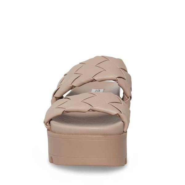 Sandalias Steve Madden Briar Taupe Feminino Cinzentas Marrom | SM-238KW