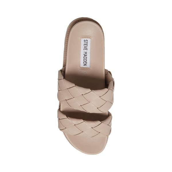 Sandalias Steve Madden Briar Taupe Feminino Cinzentas Marrom | SM-238KW