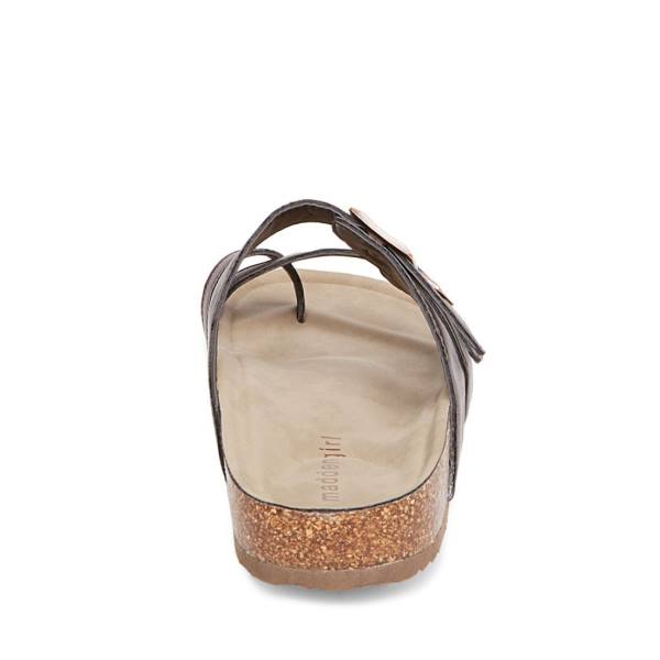 Sandalias Steve Madden Bryceee Feminino Marrom Escuro | SM-827PV