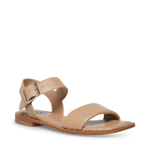 Sandalias Steve Madden Connie Natural Feminino Bege | SM-597KP