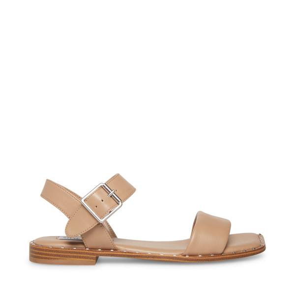 Sandalias Steve Madden Connie Natural Feminino Bege | SM-597KP