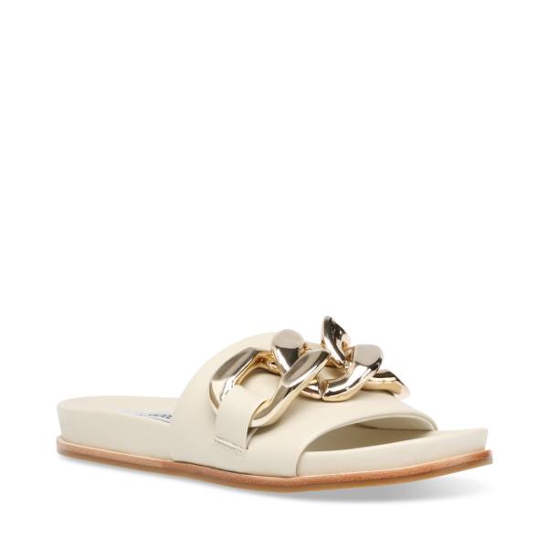 Sandalias Steve Madden Delay Bone Feminino Bege | SM-695CL