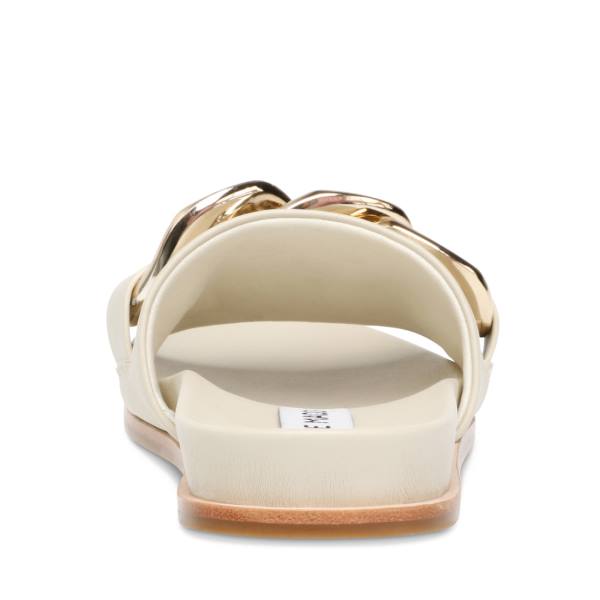 Sandalias Steve Madden Delay Bone Feminino Bege | SM-695CL