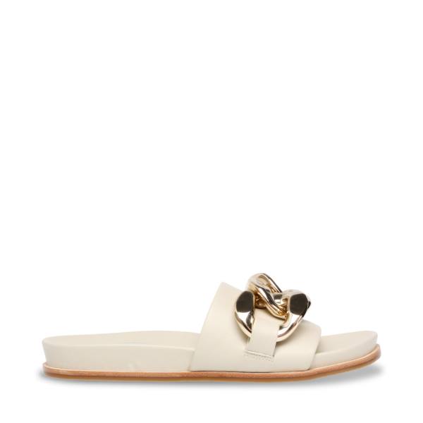 Sandalias Steve Madden Delay Bone Feminino Bege | SM-695CL