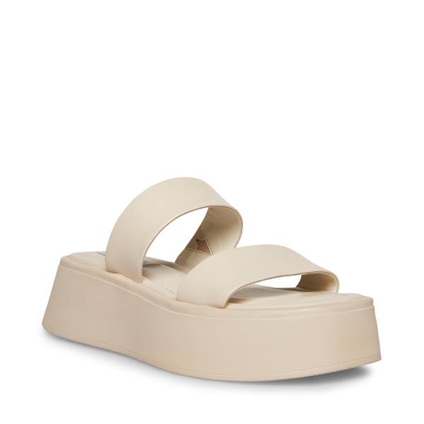 Sandalias Steve Madden Dorian Bone Feminino Bege | SM-654WX