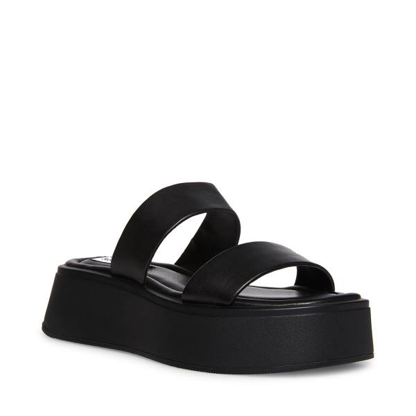 Sandalias Steve Madden Dorian Feminino Pretas | SM-908JP