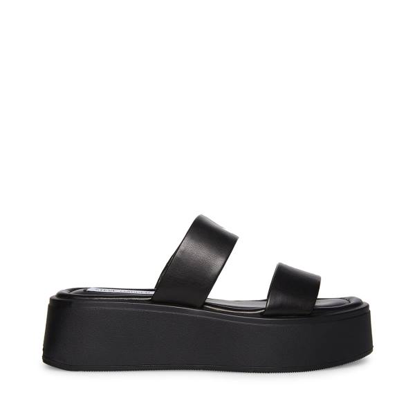 Sandalias Steve Madden Dorian Feminino Pretas | SM-908JP