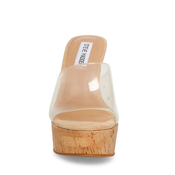 Sandalias Steve Madden Elenora Feminino Clear | SM-928LN