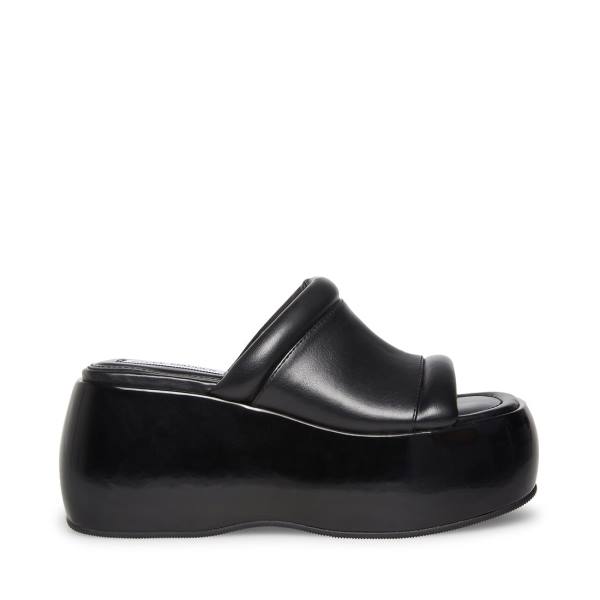 Sandalias Steve Madden Energy Feminino Pretas | SM-091IG