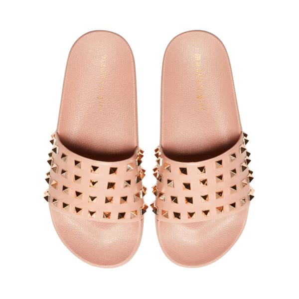 Sandalias Steve Madden Flashh Blush Feminino Rosa | SM-470XU