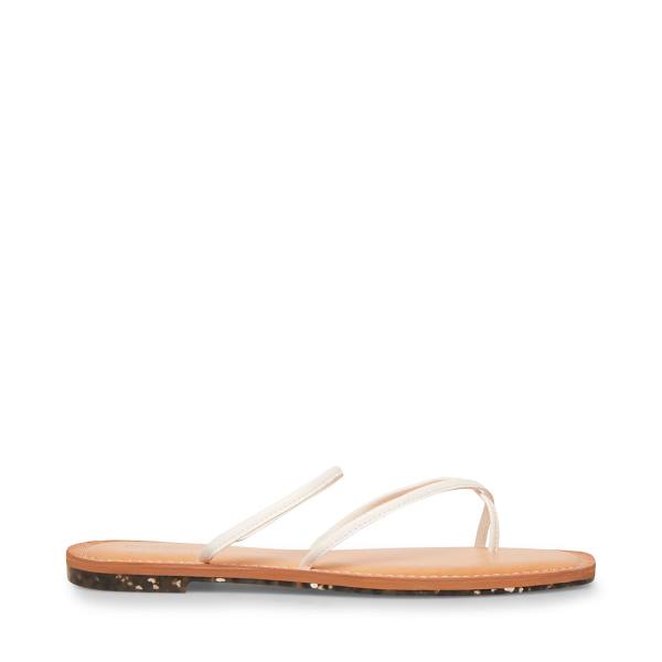 Sandalias Steve Madden Free Paris Feminino Branco | SM-462EU