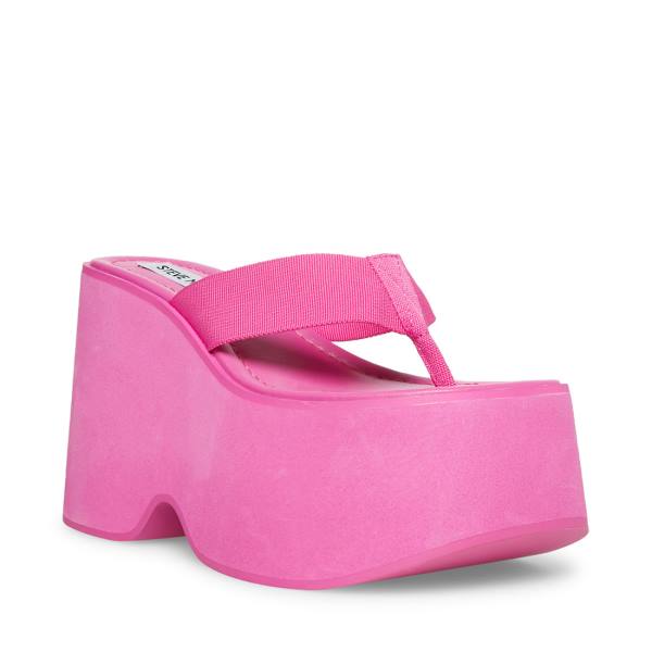 Sandalias Steve Madden Gwen Feminino Rosa | SM-458MJ