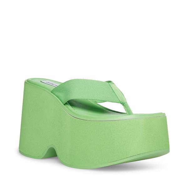 Sandalias Steve Madden Gwen Feminino Verdes | SM-316ML