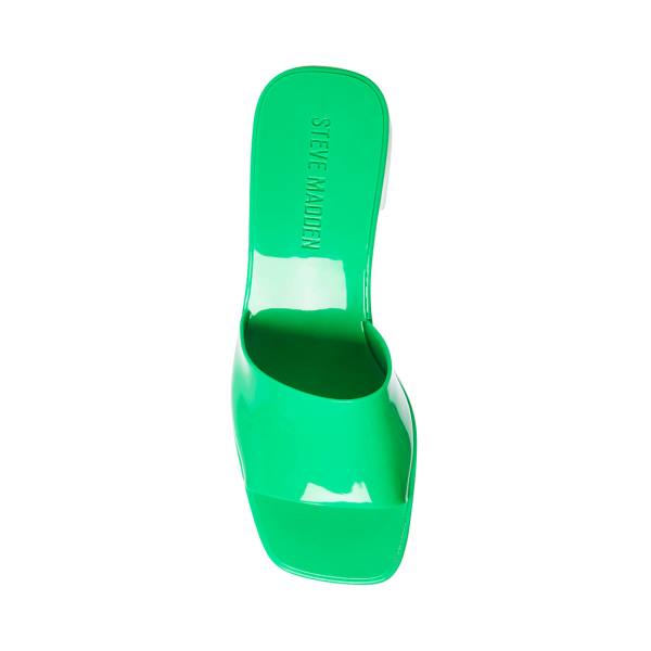 Sandalias Steve Madden Harlin Feminino Verdes | SM-619GX