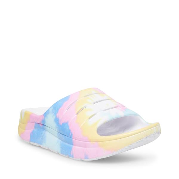 Sandalias Steve Madden Hawai Bright Feminino Luz Multicoloridas | SM-170US