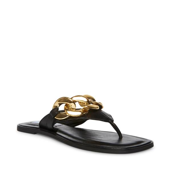 Sandalias Steve Madden Hazel Feminino Pretas | SM-125IW