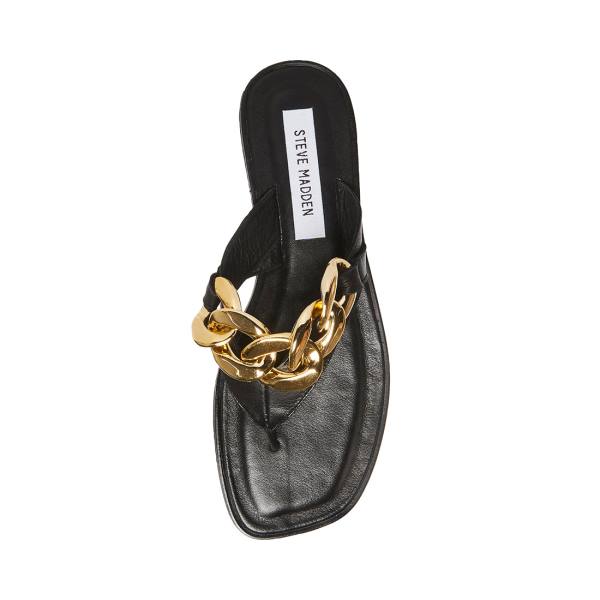 Sandalias Steve Madden Hazel Feminino Pretas | SM-125IW