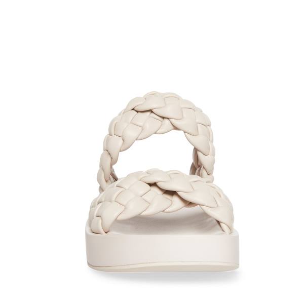 Sandalias Steve Madden Helsa Bone Feminino Bege | SM-091VA