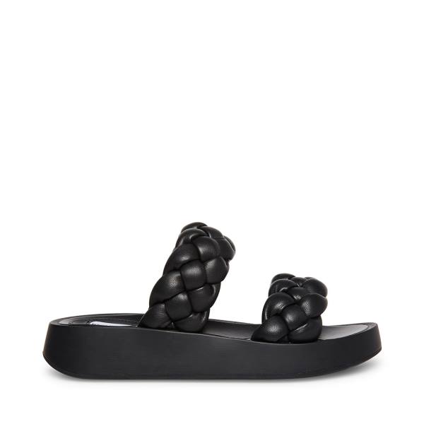 Sandalias Steve Madden Hillary Feminino Pretas | SM-541MG