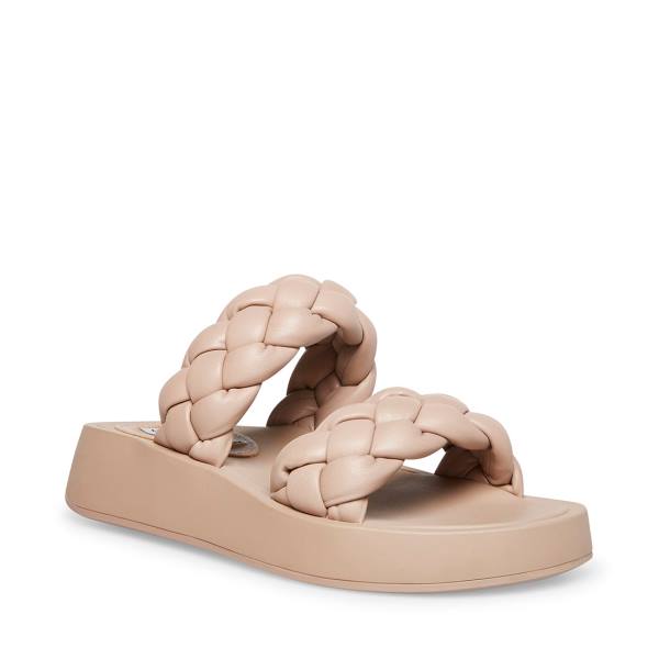 Sandalias Steve Madden Hillary Taupe Feminino Cinzentas Marrom | SM-345FV