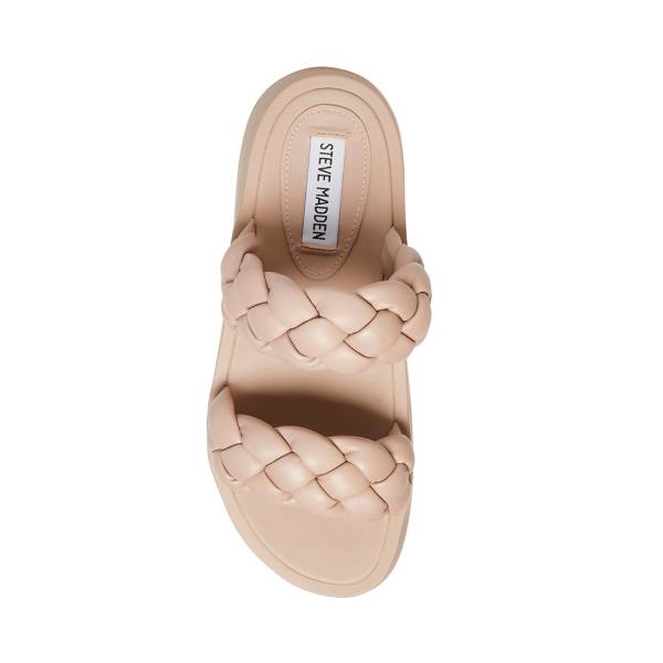 Sandalias Steve Madden Hillary Taupe Feminino Cinzentas Marrom | SM-345FV