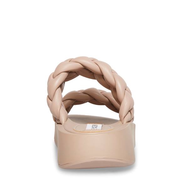 Sandalias Steve Madden Hillary Taupe Feminino Cinzentas Marrom | SM-345FV