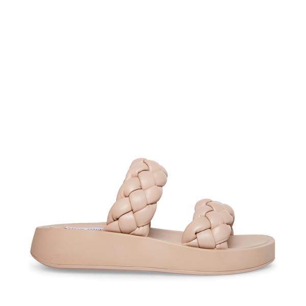 Sandalias Steve Madden Hillary Taupe Feminino Cinzentas Marrom | SM-345FV