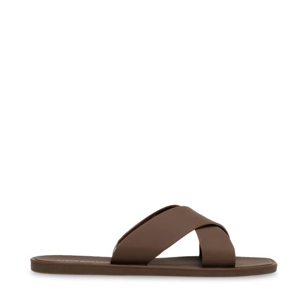 Sandalias Steve Madden Horizon Feminino Marrom | SM-259SU