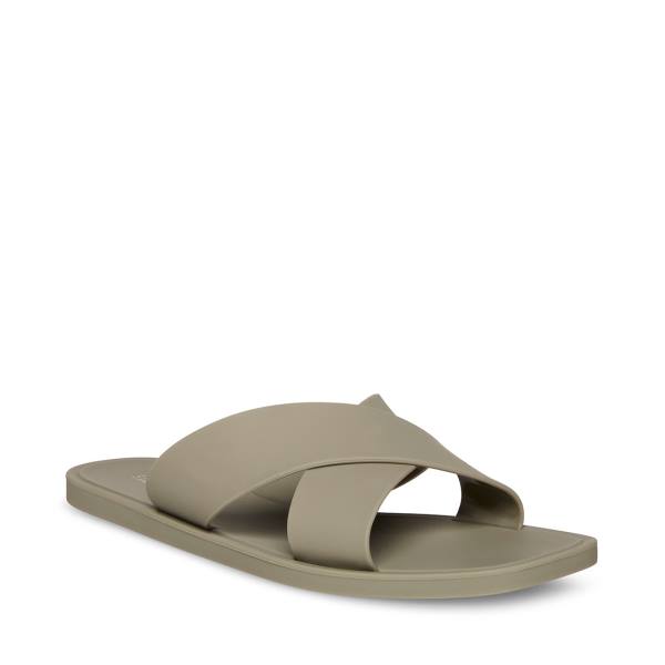 Sandalias Steve Madden Horizon Feminino Verdes | SM-540ZW