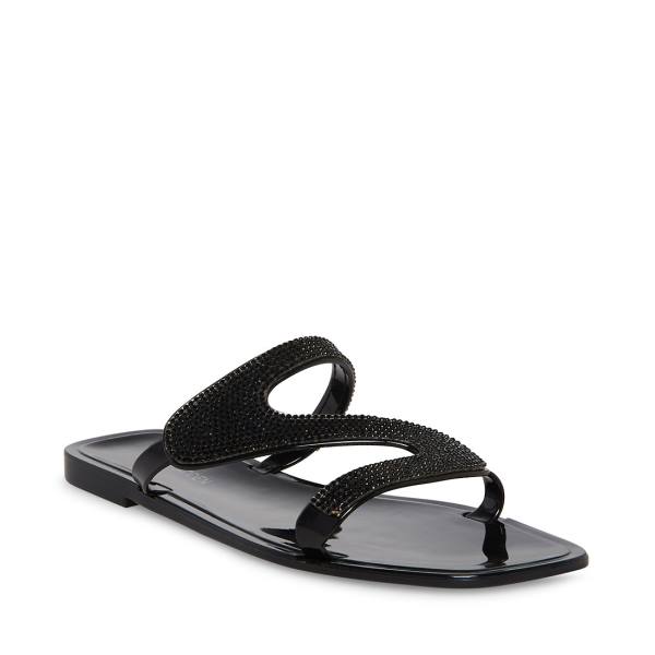 Sandalias Steve Madden Inspire Feminino Pretas | SM-163VZ