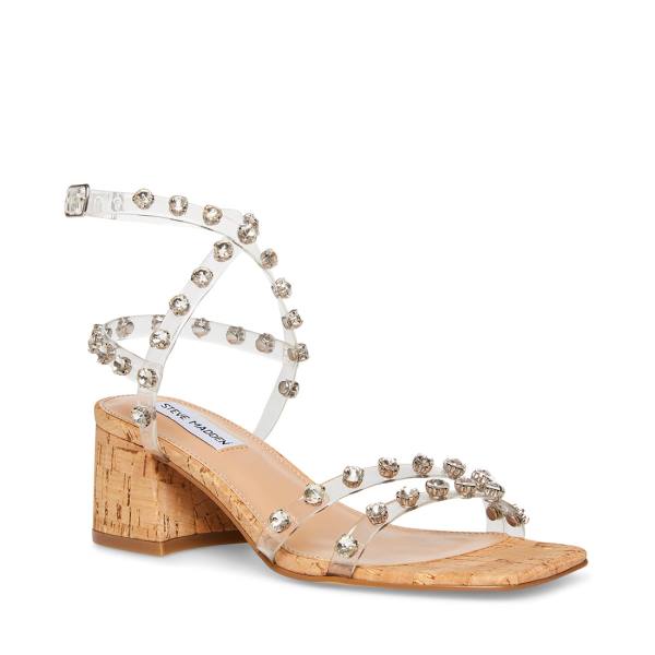 Sandalias Steve Madden Invent Feminino Clear | SM-506FX