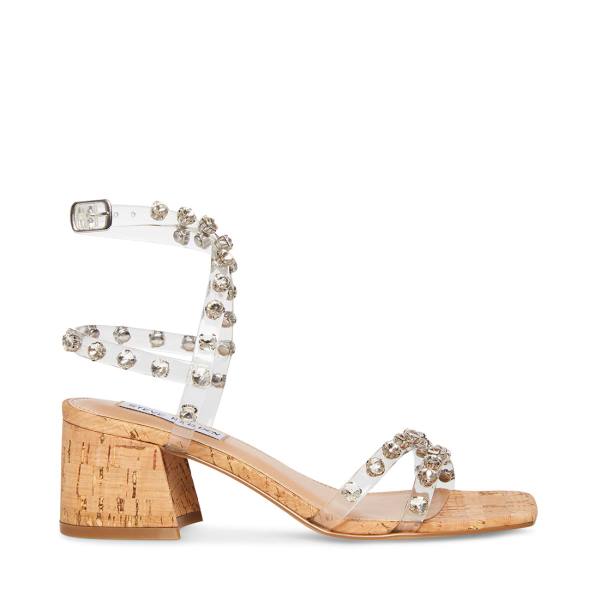 Sandalias Steve Madden Invent Feminino Clear | SM-506FX